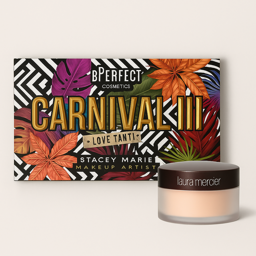 Combo Pack - Loose Setting Powder - Translucent (29g) + Carnival III Eyeshadow Pallet